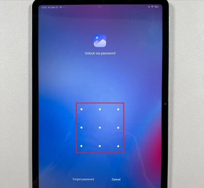 App-vergrendeling bevestigen op Xiaomi Redmi Pad Pro