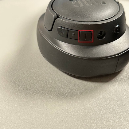 Knop volume lager op JBL Tune 720BT