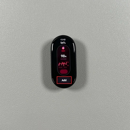 Een nieuwe widget toevoegen op de Xiaomi Smart Band 10