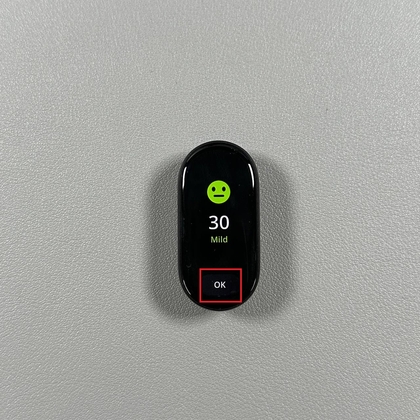 Stressmeetresultaten op Xiaomi Smart Band 10