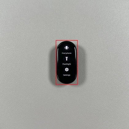 Xiaomi Smart Band 10-hoofdmenu