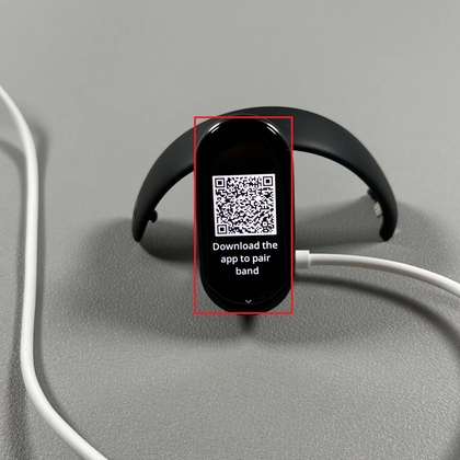 Xiaomi Smart Band 10 inschakelen