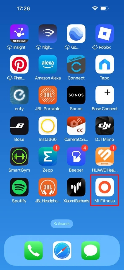Mi Fitness-applicatiepictogram