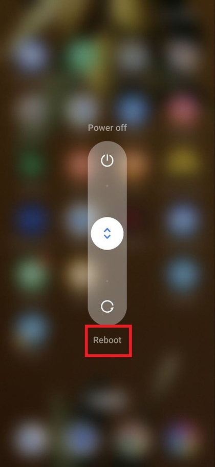 POCO F8 Pro opnieuw opstarten met de aan/uit-knop
