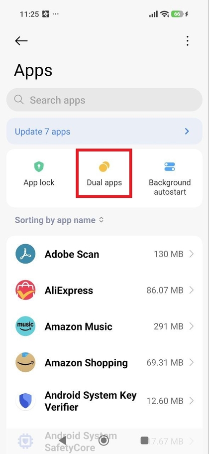 Alle apps bekijken op POCO F8 Pro