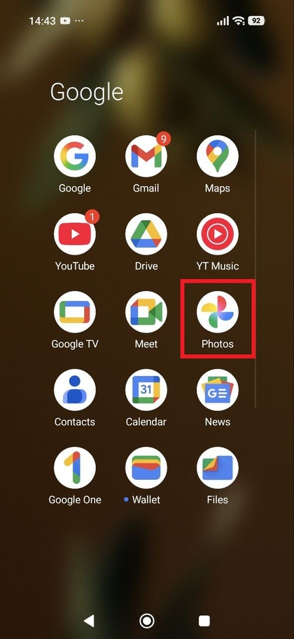 De Galerij-app openen op POCO F8 Pro