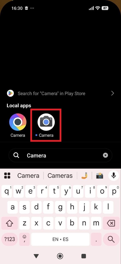 Gcam-app zoeken op POCO F8 Pro