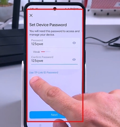 Verbinding voltooien met de TP-Link Tether-app