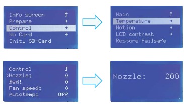 Filament laden - Stap 2