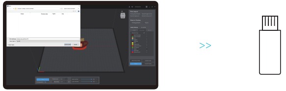 Printen via USB-flashstation - Stap 7