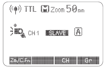 Autoflitsopname met &eacute;&eacute;n slave-unit - Stap 2