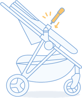 Bevestig de kinderbeugel