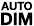 Auto dim indicator