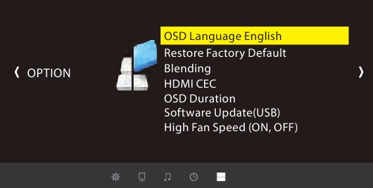 Optie Menu