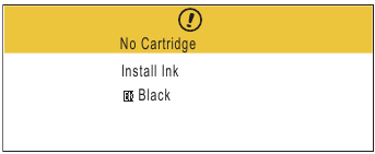 Inktcartridges installeren - Stap 1