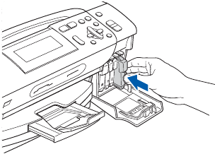 Inktcartridges installeren - Stap 4