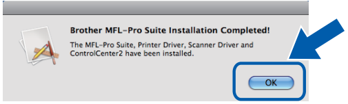 Bekabeld netwerk Mac - Installeer MFL-Pro Suite - Stap 4