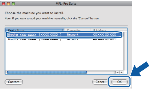 Bekabeld netwerk Mac - Installeer MFL-Pro Suite - Stap 1