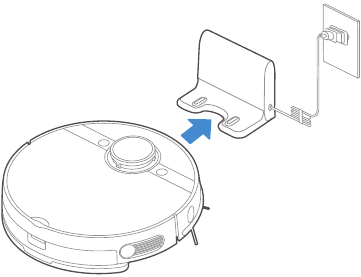 Het product opladen - Stap 2