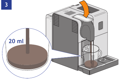 Koffietemperatuur meten - Stap 3