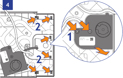 Thermoblock/Stoomgenerator/Pomp verwijderen - Stap 4