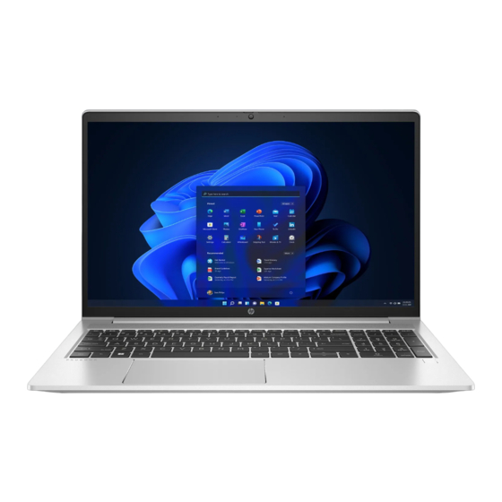 HP ProBook 640 g8 Handleiding