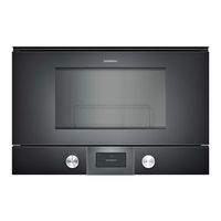 Gaggenau BMP 224 Gebruikershandleiding En Installatie-Instructies