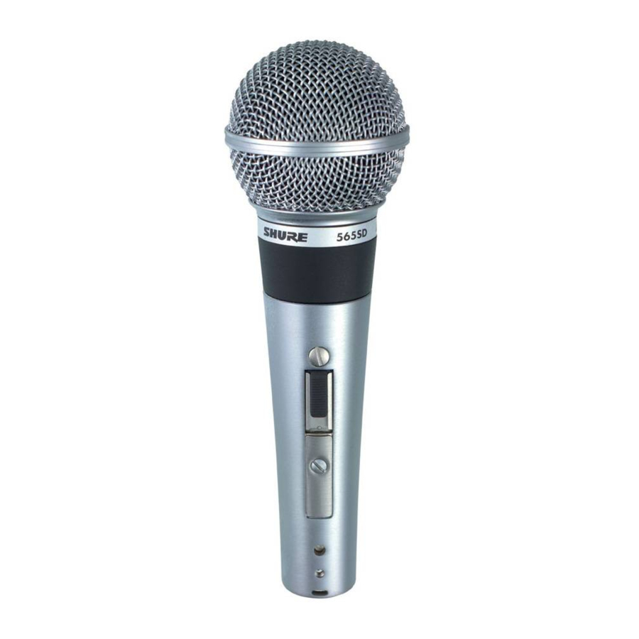 Shure 565SD microfoon