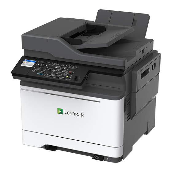 Lexmark CX421 Gebruikershandleiding