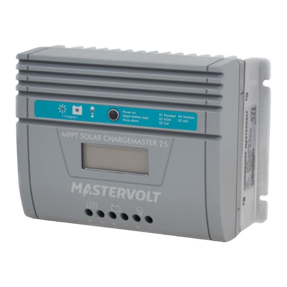 Mastervolt MPPT Solar ChargeMaster 25 Gebruikershandleiding