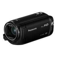 Panasonic HC-V380 Gebruiksaanwijzing