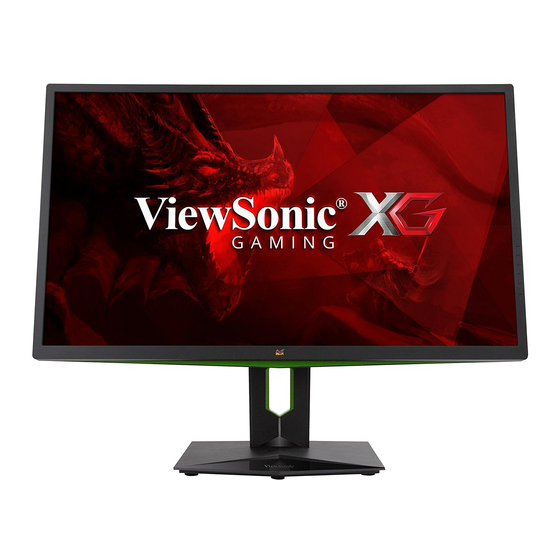 ViewSonic XG2703-GS-CN Gebruikshandleiding