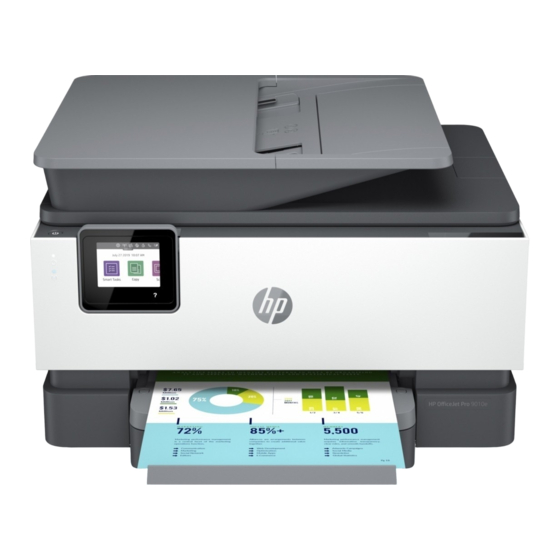 HP OfficeJet 9010e Series Gebruikershandleiding