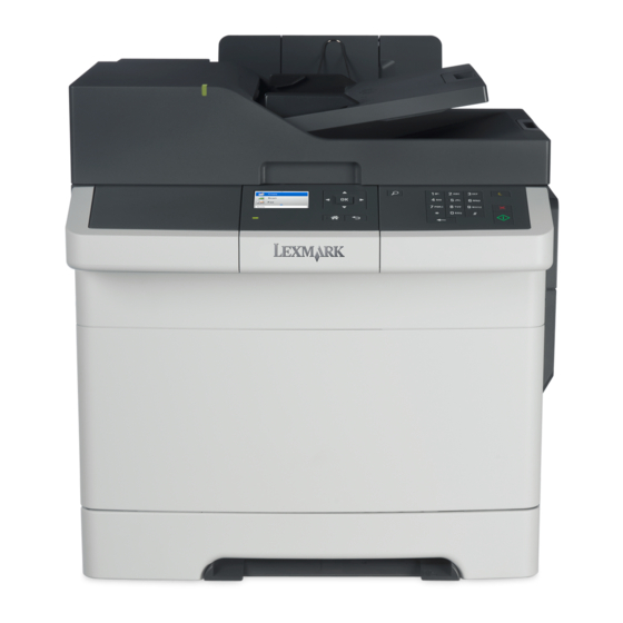 Lexmark CX310 Series Gebruikershandleiding