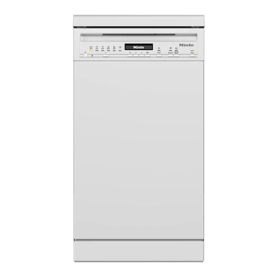 Miele G 5640SC Gebruiksaanwijzing