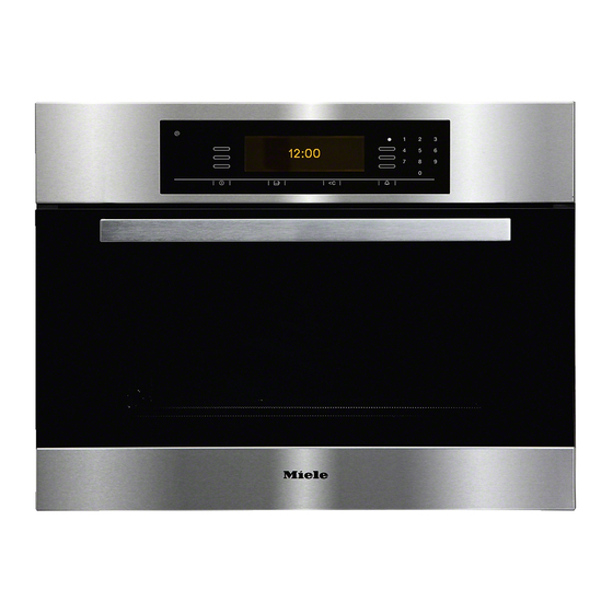 Miele DGC 5080 XL Gebruiksaanwijzing