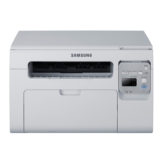 Samsung SCX-340 Series Gebruikershandleiding