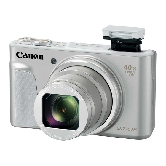 Canon PowerShot SX730 HS Gebruiksaanwijzing