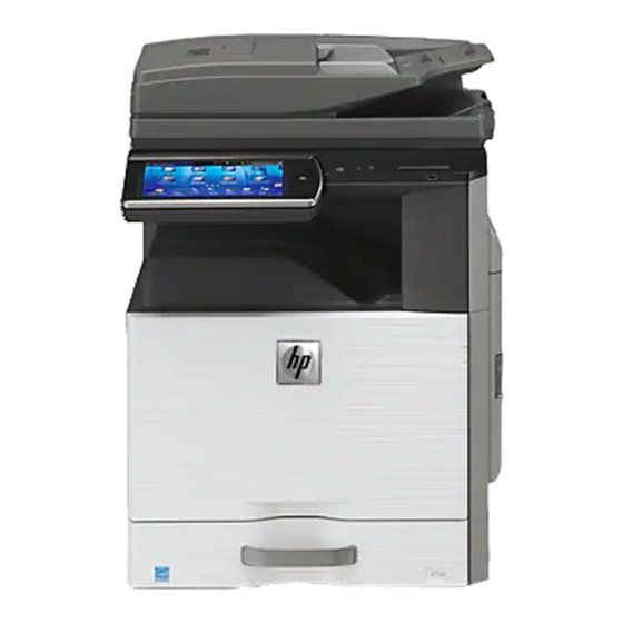 HP MFP S956dn Snelstartgids