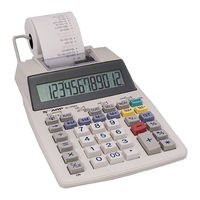 Sharp EL-1750V Gebruikershandleiding