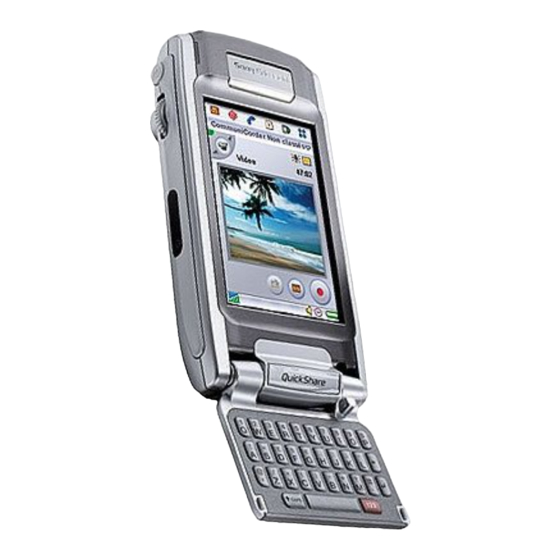 Sony Ericsson P910i Gebruikershandleiding