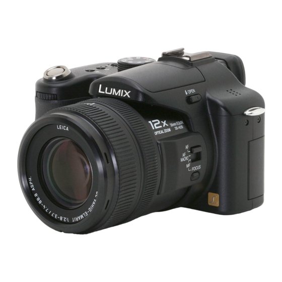 Panasonic Lumix DMC-FZ50 Gebruiksaanwijzing