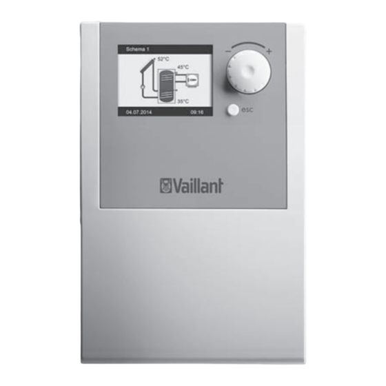 Vaillant auroMATIC 570 VRS 570 Gebruiksaanwijzing