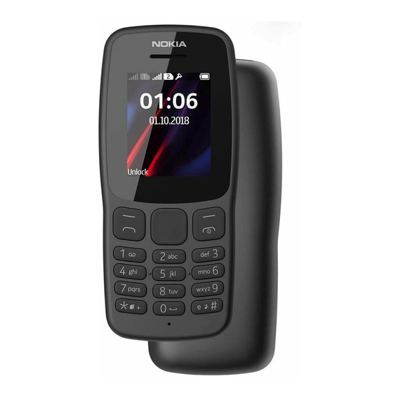 Nokia 106 2018 Gebruikershandleiding