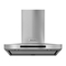 KitchenAid KVWB600DSS - 30" Wandmontage, 3-Speed Canopy Afzuigkap Handleiding