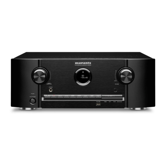 Marantz SR5006 Gebruiksaanwijzing