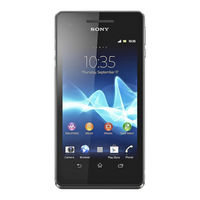 Sony Xperia V Gebruikershandleiding