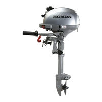 HONDA marine BF2.3D SCHH Gebruikershandleiding