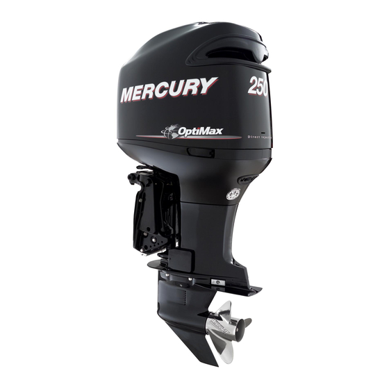 Mercury Marine 250 OptiMax Handleiding