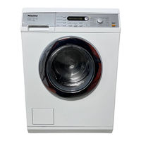 Miele W 5847 WPS Gebruiksaanwijzing